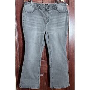 G Sculpt by Giuliana Jeans 405 Bootcut Valley Grey Wash Womens 20W NWT